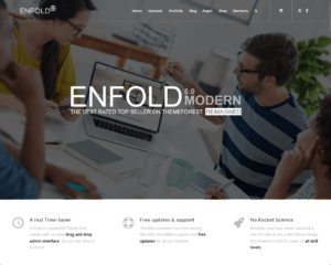 Enfold: The best rated top seller on Themeforest