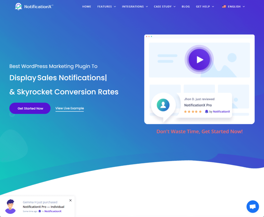 Best WordPress Marketing Plugin To Display Sales Notifications & Skyrocket Conversion Rates