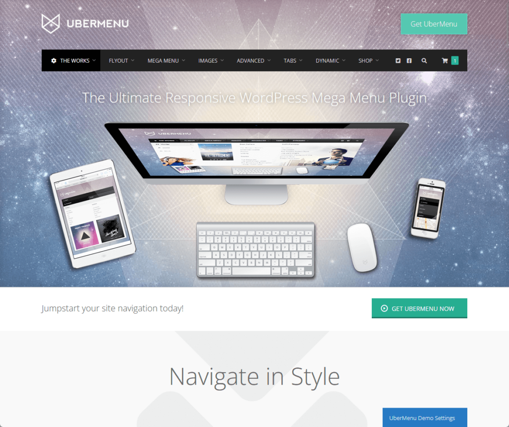 The Ultimate Responsive WordPress Mega Menu Plugin
