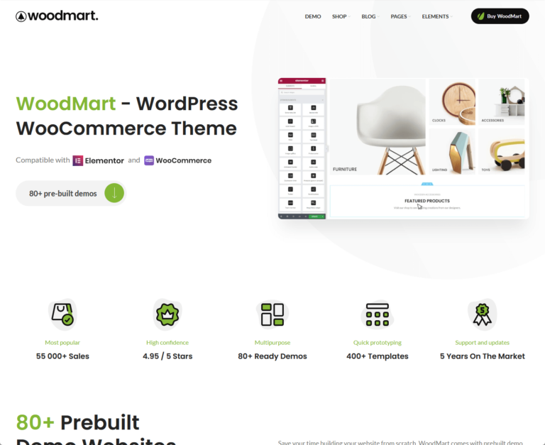 WoodMart - WordPress WooCommerce Theme
