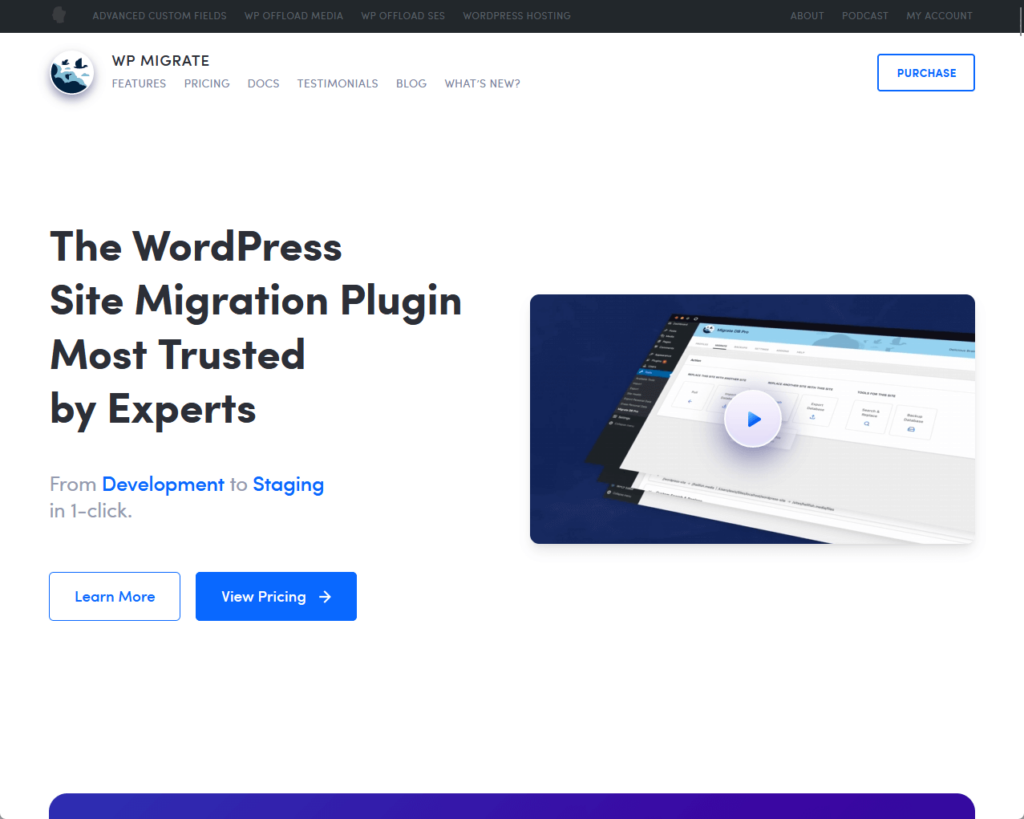 The WordPress Site Migration Plugin Most Trusted by Experts