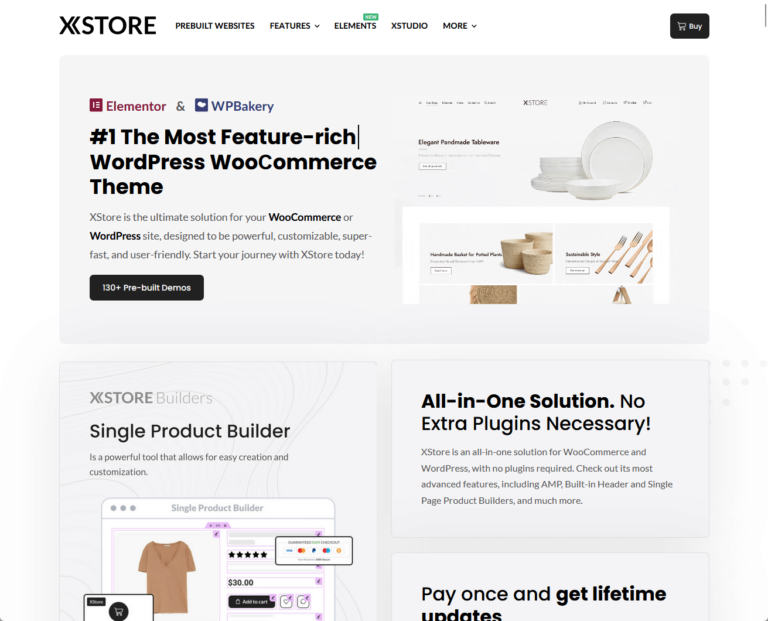 Xstore: #1 The Most Powerful Customizable Complete Flexible Feature-rich WordPress WooСommerce Theme