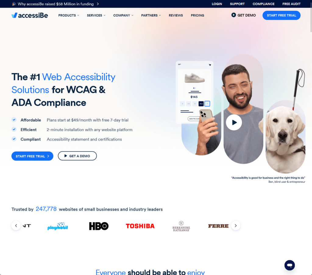 The #1 Webβ AccessibilityβSolutionsβ for WCAG &ADA Compliance