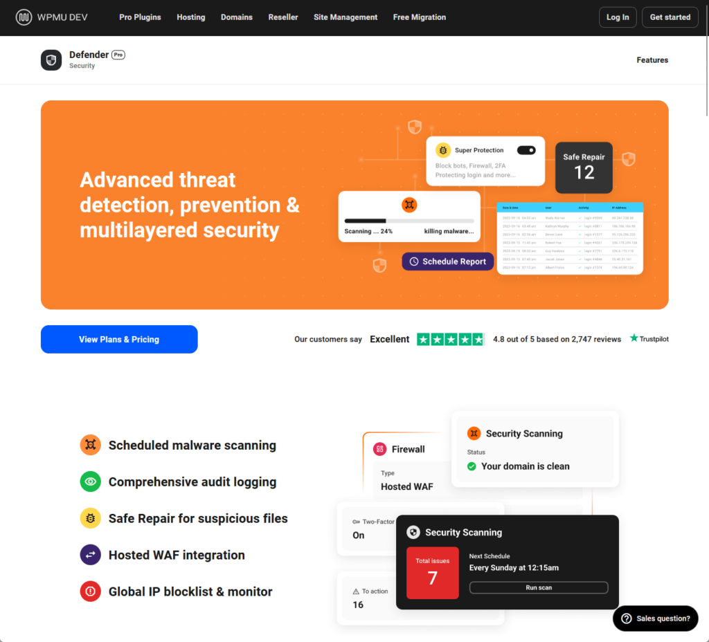 Defender Pro: Advanced threat detection, prevention & multilayered security