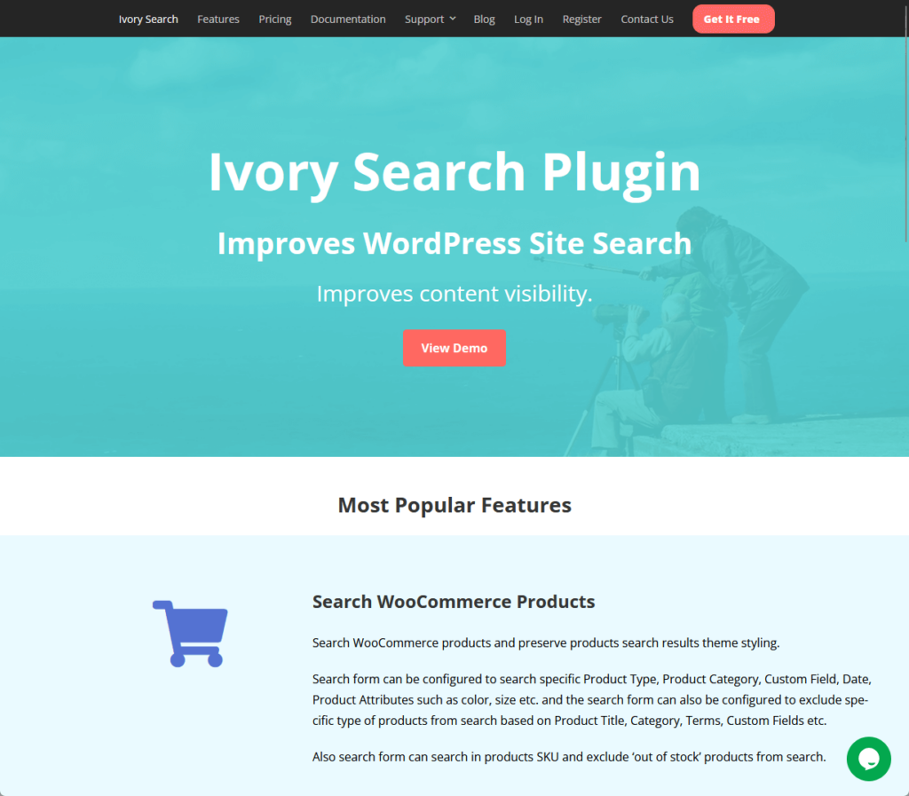 Ivory Search Plugin: Improves WordPress Site Search
