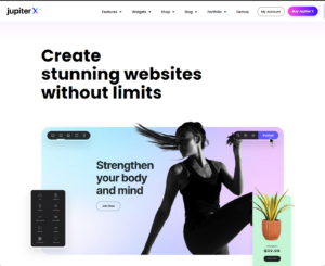 JupiterX theme: Create stunning websites without limits