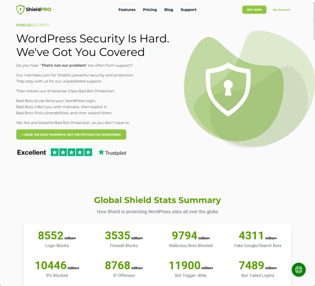 Shield Security: WordPress Security Is Hard. We've Got You Covered