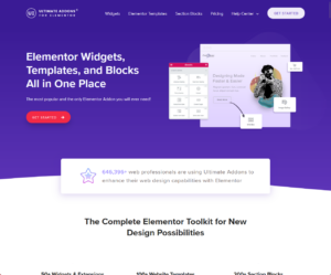 Ultimate Addons for Elementor: Elementor Widgets, Templates, and Blocks All in One Place