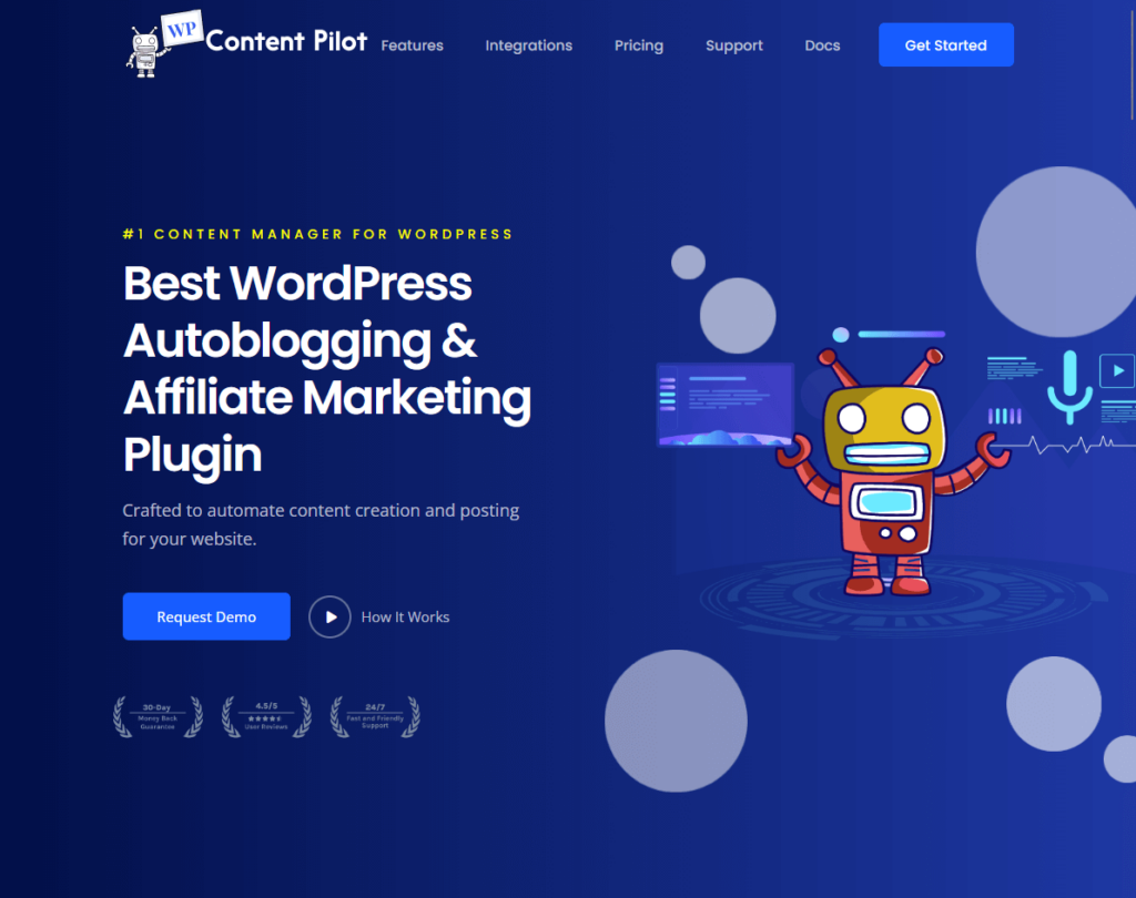 WP Content Pilot: Best WordPress Autoblogging & Affiliate Marketing Plugin