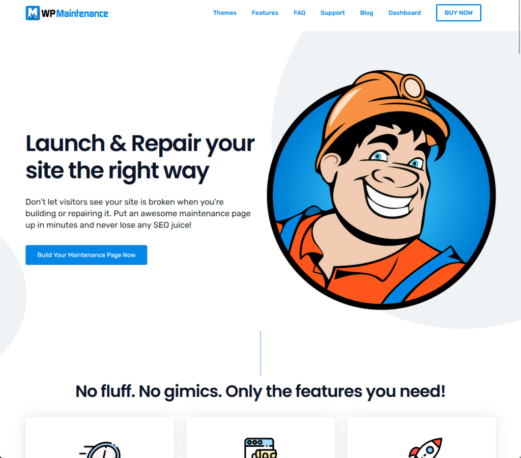 Launch & Repair your site the right way
