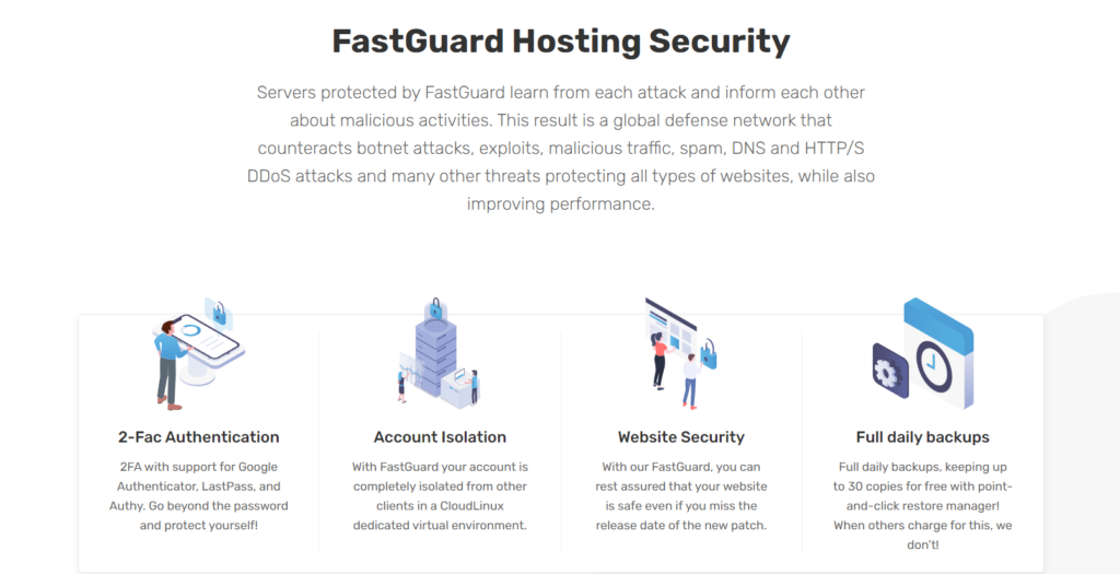 FastComet security features