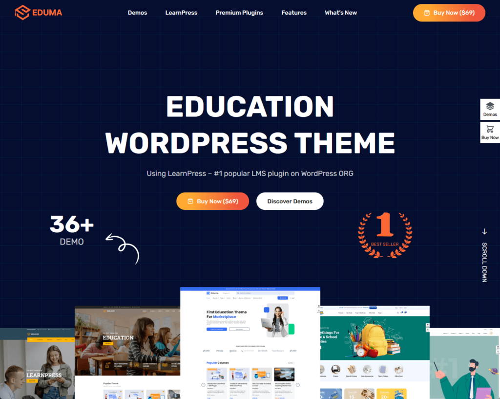 Eduma: Education WordPress Theme