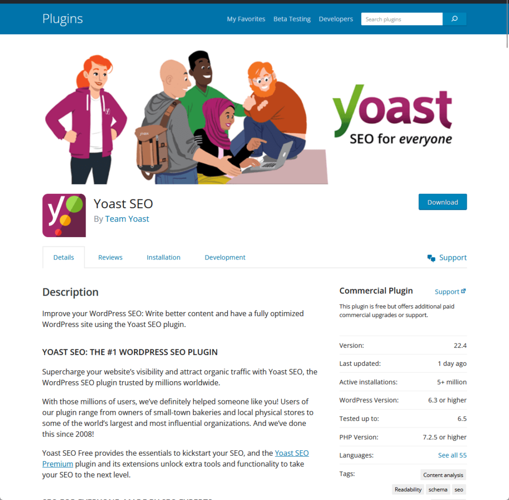 yoast seo by team yoast