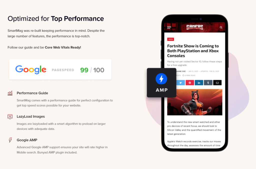 Optimized performance