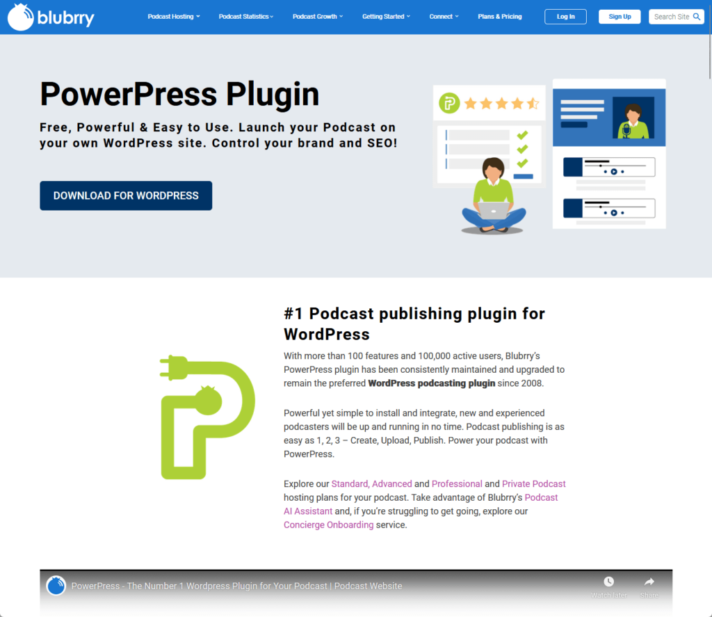 Blubrry PowerPress: Free, Powerful & Easy to Use