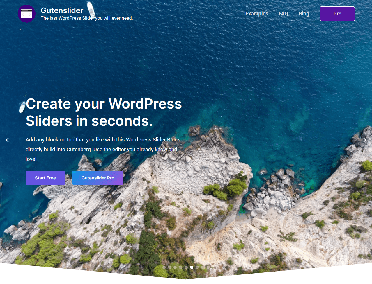 Gutenslider: Create Your WordPress Sliders in Seconds