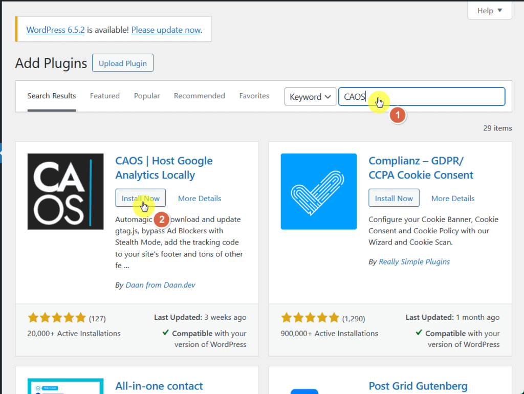 CAOS: Host Google Analytics Locally.