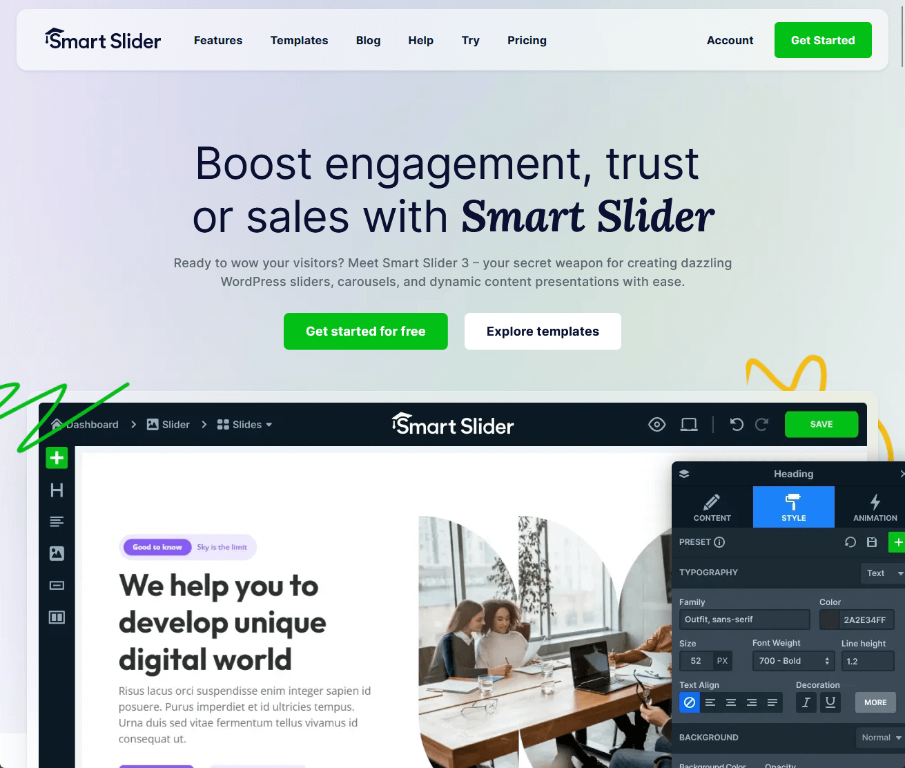 Smart Slider 3: Boost engagement, trust or sales
