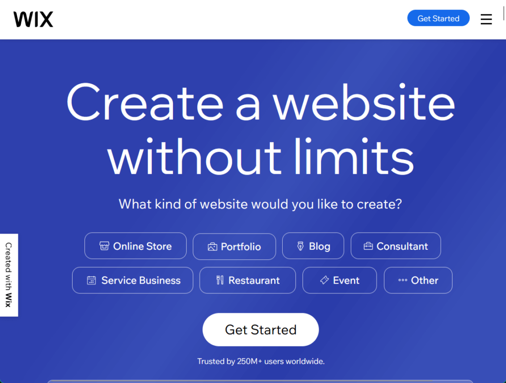 Wix: Create a website without limits