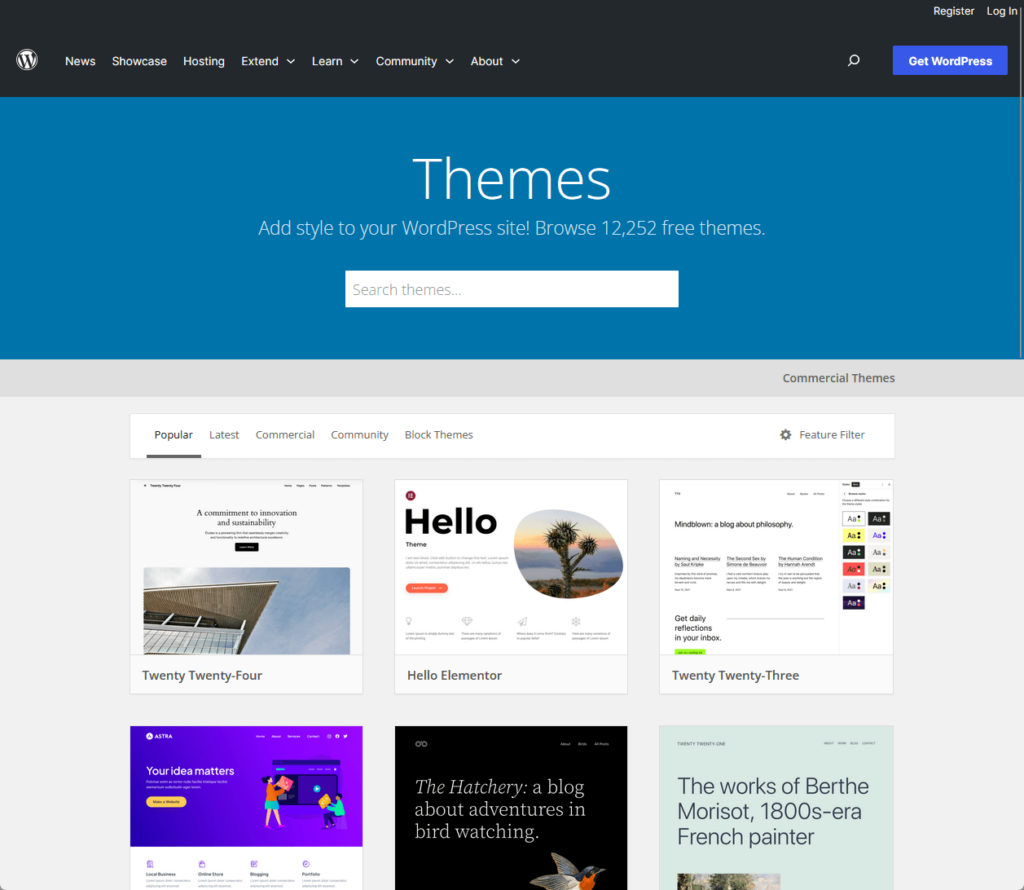 themes: add style to your wordpress site