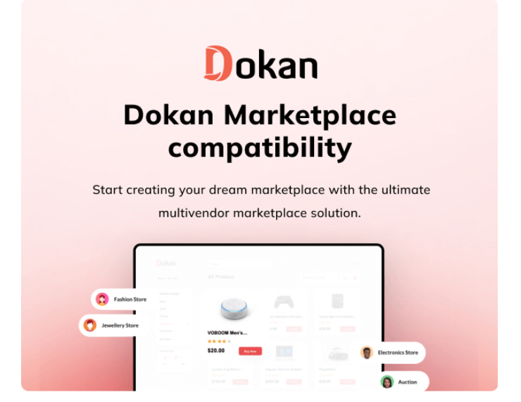 Ecomall Dokan Multivendor