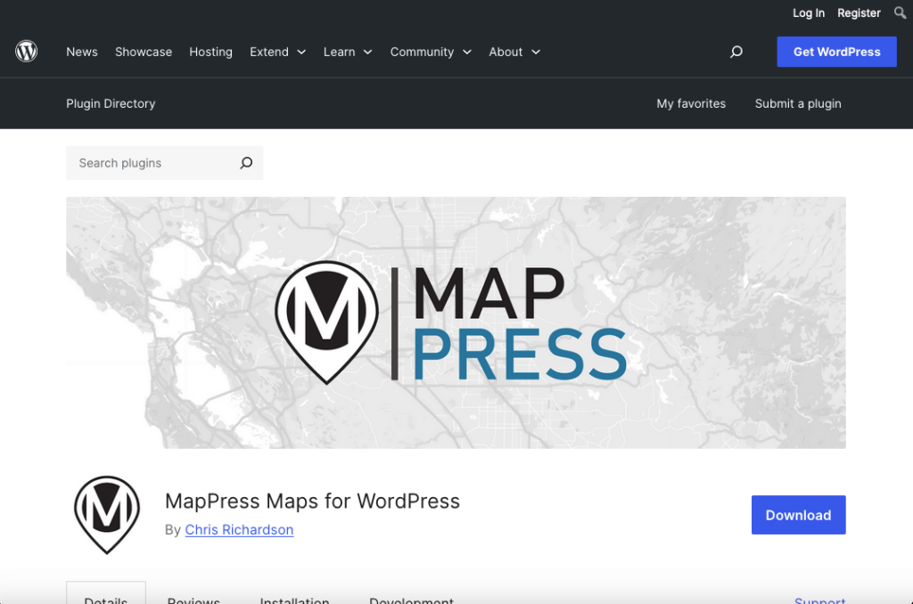 MapPress Maps for WordPress by Chris Richardson