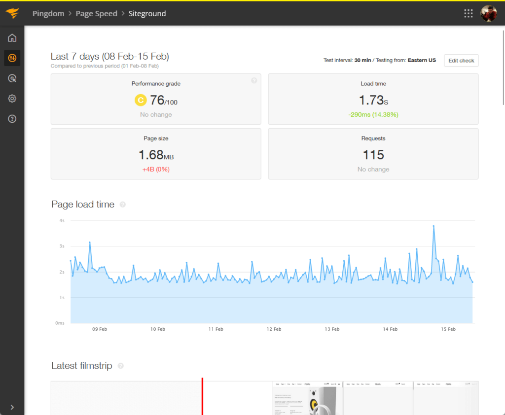 siteground speed