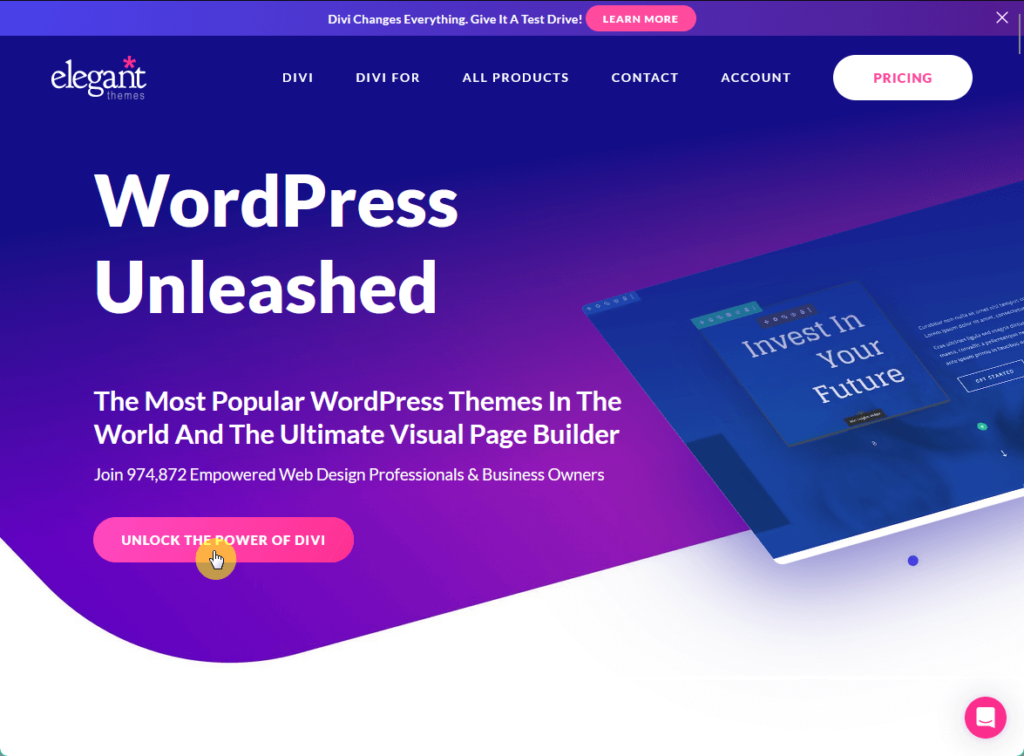 Elegant Themes: WordPress unleashed.