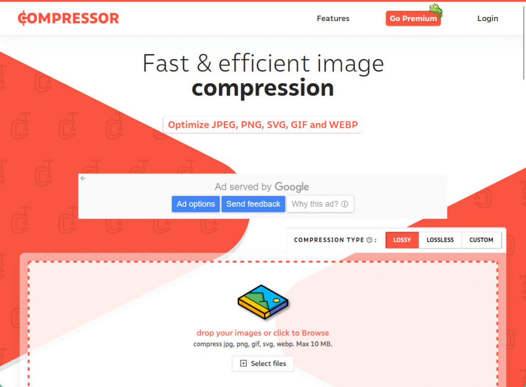 Fast & efficient image compression