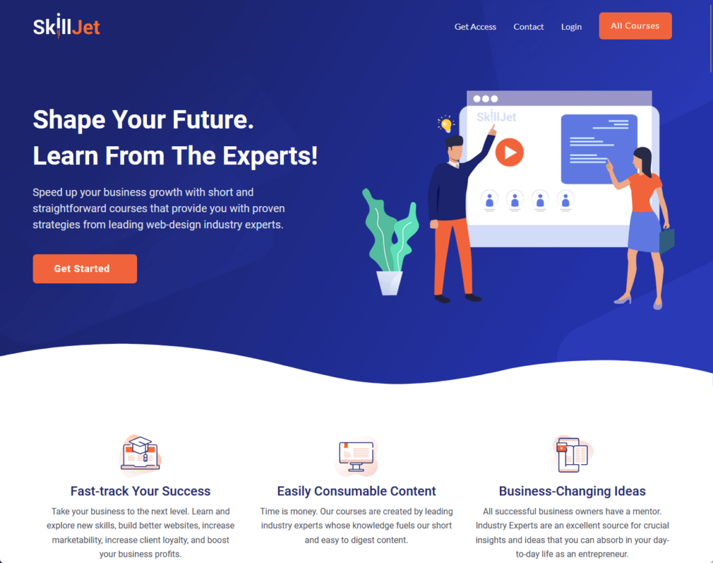 SkillJet: Shape Your Future. Learn From The Experts!