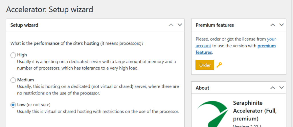 seraphinite accelerator setup wizard page 3