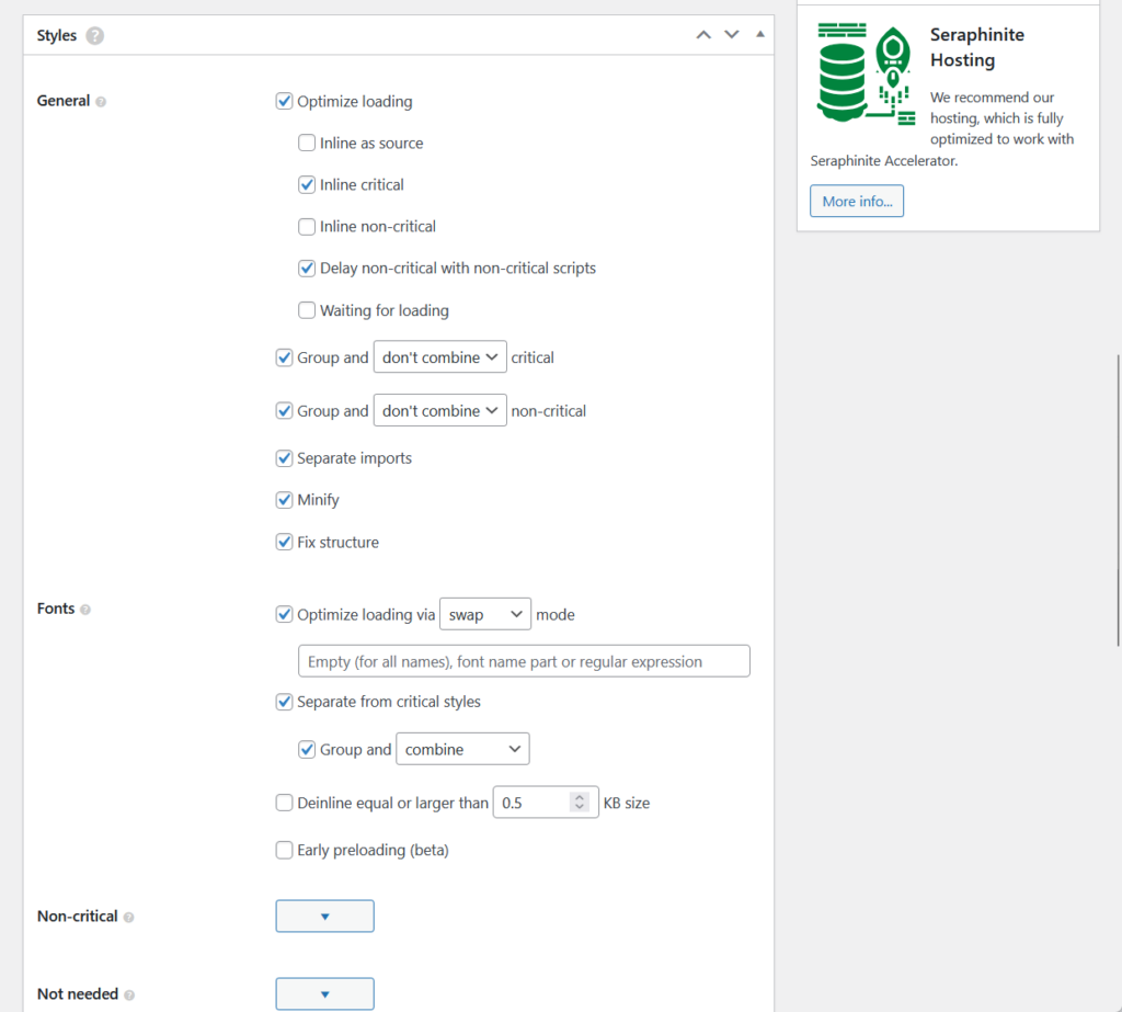 seraphinite accelerator styles settings