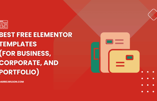 Best Free Elementor Templates (For Business, Corporate, and Portfolio)