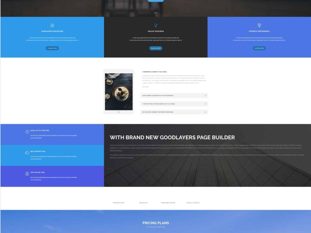 Modern Business Divi Layout