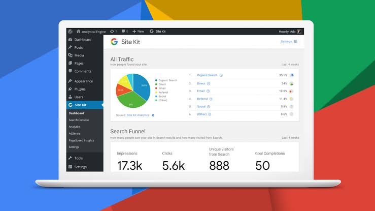Google SiteKit For WordPress