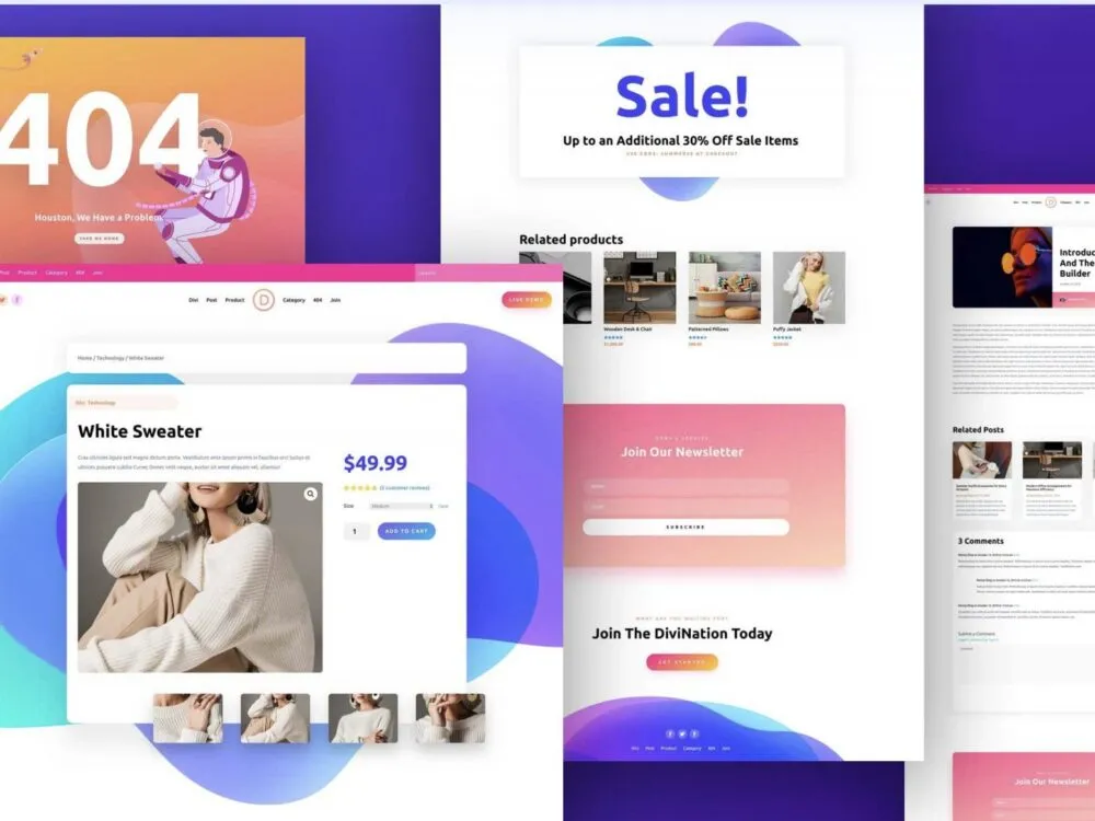 Divi Theme Builder Pack