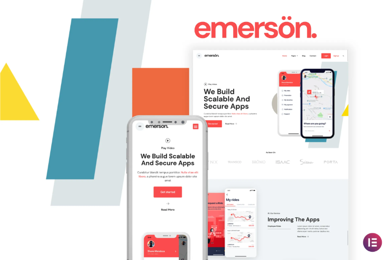 Emerson - Elementor Template Kit