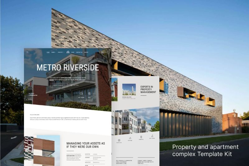 Homeland - Real Estate Property Elementor Template Kit