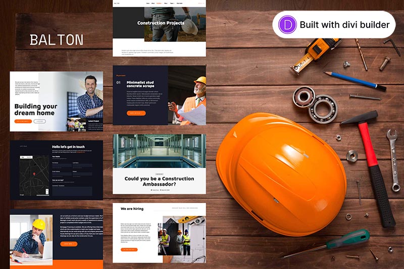Balton-Modern-Construction-Architecture-Divi-Template-Kit