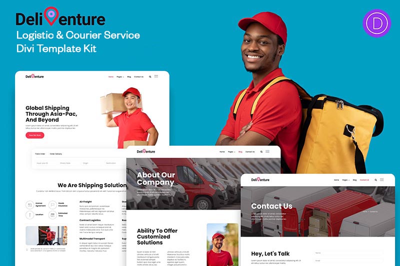 Deliventure-Logistic-Courier-Service-Divi-Template-Kit