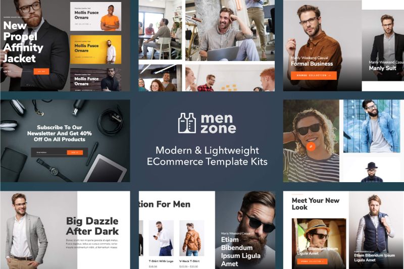 Menzone - Modern eCommerce Elementor Template Kit
