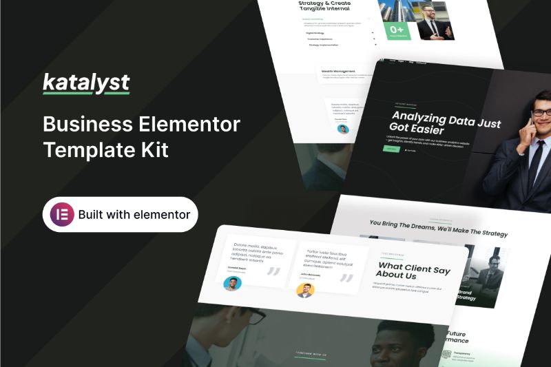 Katalyst - Business Elementor Template Kit