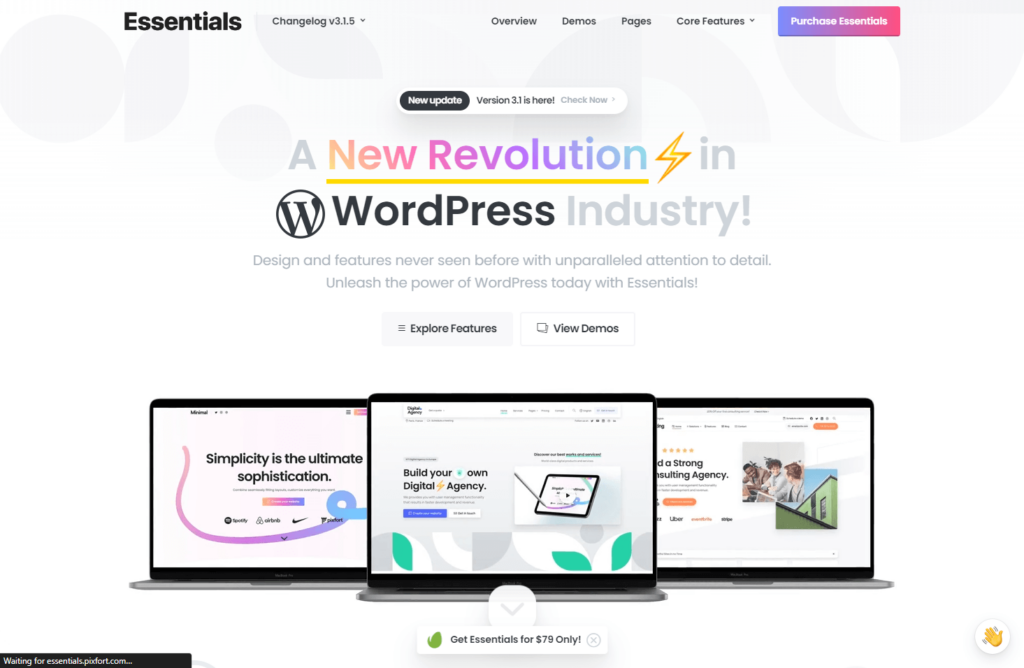 a new revolution in WordPress industry