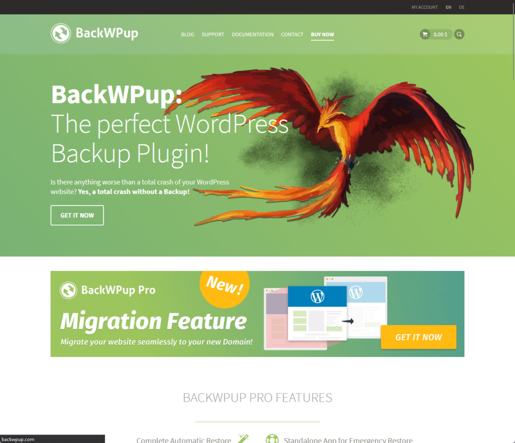BackWPup: The perfect WordPress Backup Plugin!