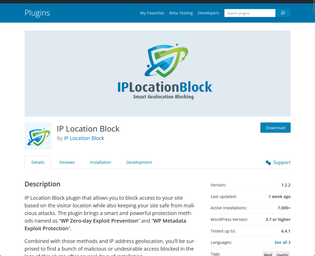 ip location block by ip location block