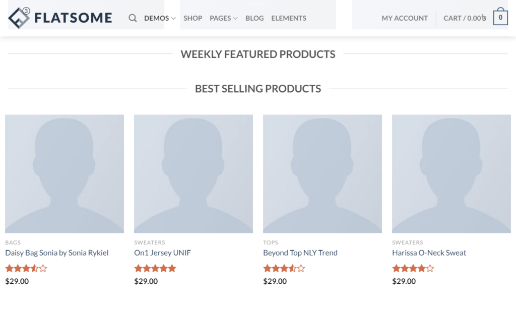 Current website preview