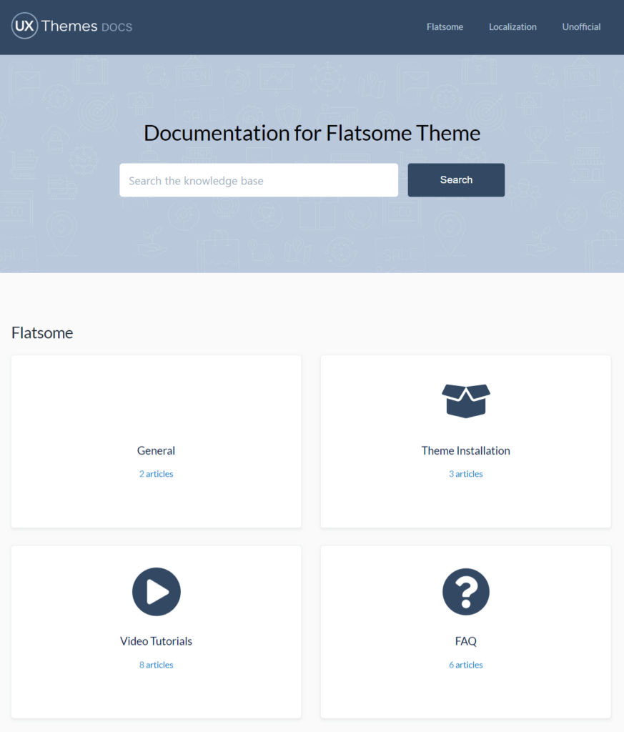  Flatsome Docs