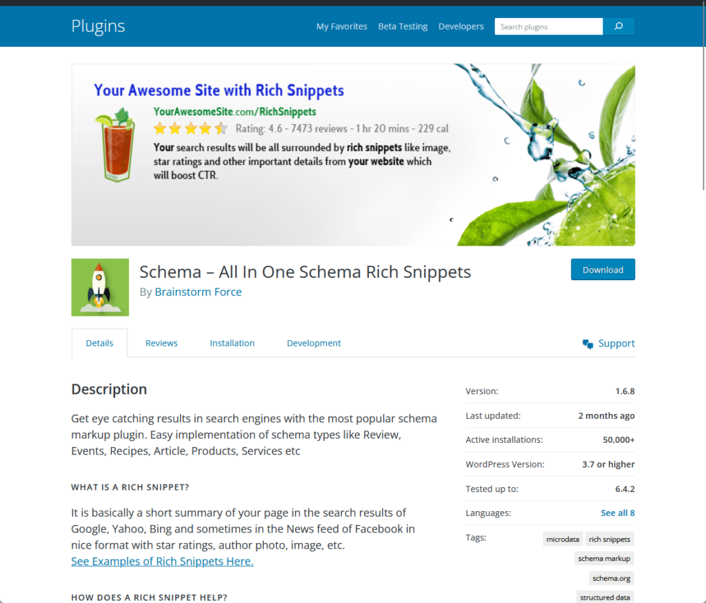 Schema – All In One Schema Rich Snippets By Brainstorm Force