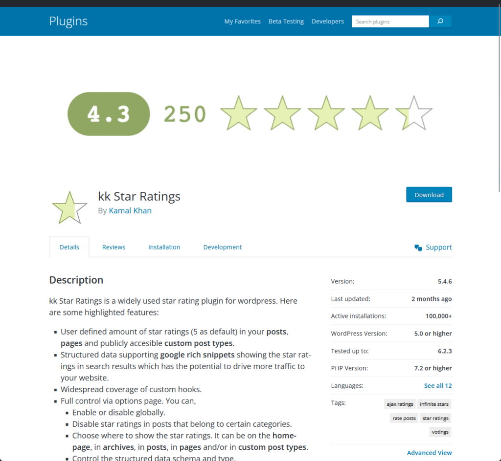 kk Star Ratings By Kamal Khan