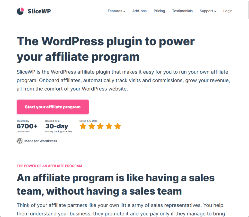The WordPress plugin to power your affiliate program